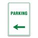 PARKING LEFT SIGN